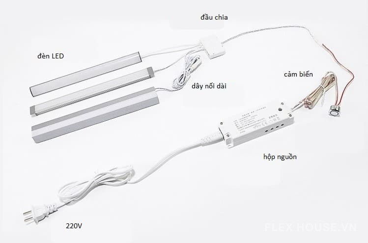 Hộp nguồn biến đổi dòng điện cho đèn LED âm tủ BTC8195 - Ảnh minh họa 7