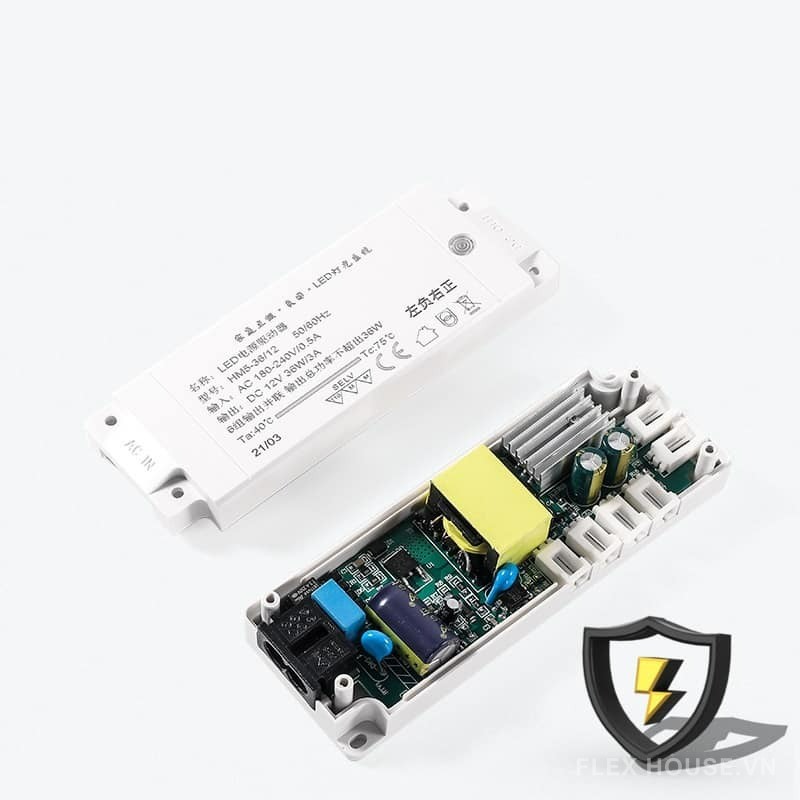 Hộp nguồn biến đổi dòng điện cho đèn LED âm tủ BTC8195 - Ảnh minh họa 8