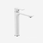 Vòi lavabo nóng lạnh thân cao bằng đồng mạ PVD DL6001 - bìa