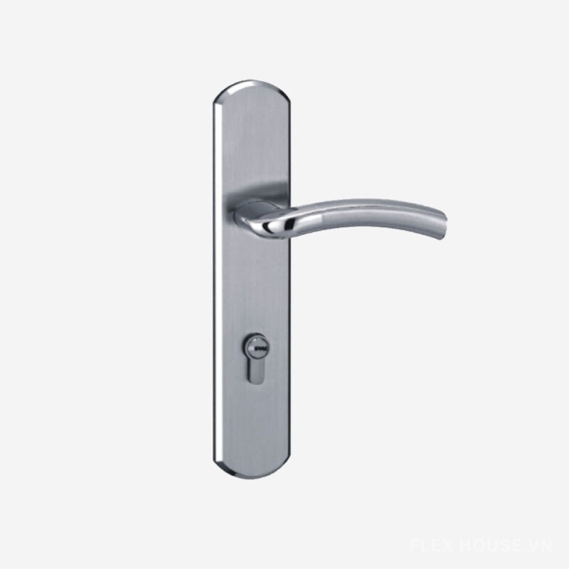 Tay nắm Inox mở trái đế dài 72mm Hafele 903.99.319 1