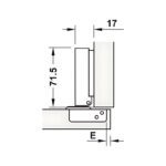 Bản lề gài mini giảm chấn Hafele 311.04.44 (4)