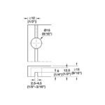 Đầu nối bảng điều khiển phía sau Hafele 260.09.765 (6)