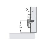 Đế bản lề gài Hafele 311.71.500 (2)