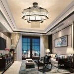 Đèn chùm phòng khách sang trọng ZGL6939