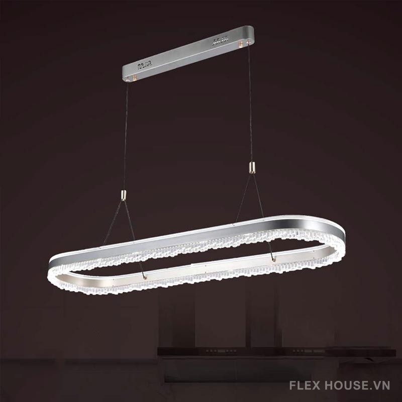 Đèn thả trần Oval hiện đại sang trọng T-8205 4
