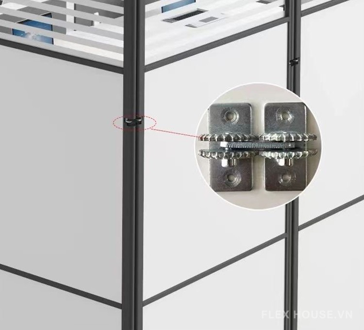Vách ngăn văn phòng di động gấp gọn MZN193 15
