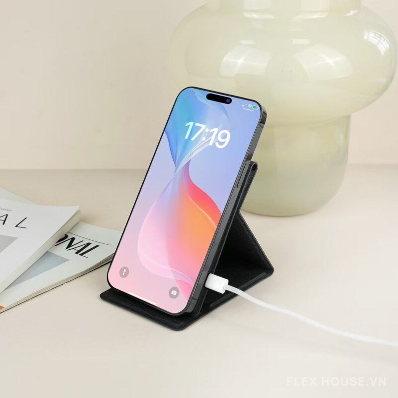 Giá đỡ điện thoại từ tính sạc không dây di động FCC921 6