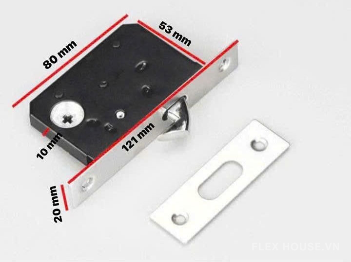 Khóa âm cửa gỗ lùa cao cấp Taura DFL-S12A 7 Khóa âm cửa gỗ lùa cao cấp Taura DFL-S12A 8