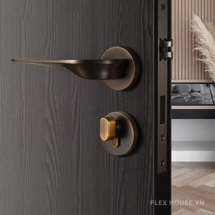Hướng dẫn thay ổ khóa cửa tay gạt trong tích tắc 10