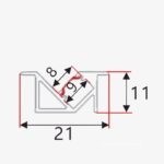 Máng đèn Led khung nhôm cao cấp TS-229