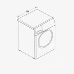 Máy giặt cửa trước kết hợp sấy Hafele 534.94.550
