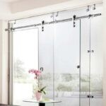 Phụ kiện cửa trượt kính kiểu nhà kho Hafele 981.71.070