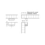 Phụ kiện liên kết T RTA bắt vít Hafele 262.61.100 (3)