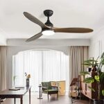 Quạt trần đèn LED 3 màu điều khiển thông minh ESCC193B (6)