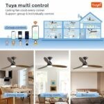 Quạt trần đèn LED 3 màu điều khiển thông minh ESCC193B (7)