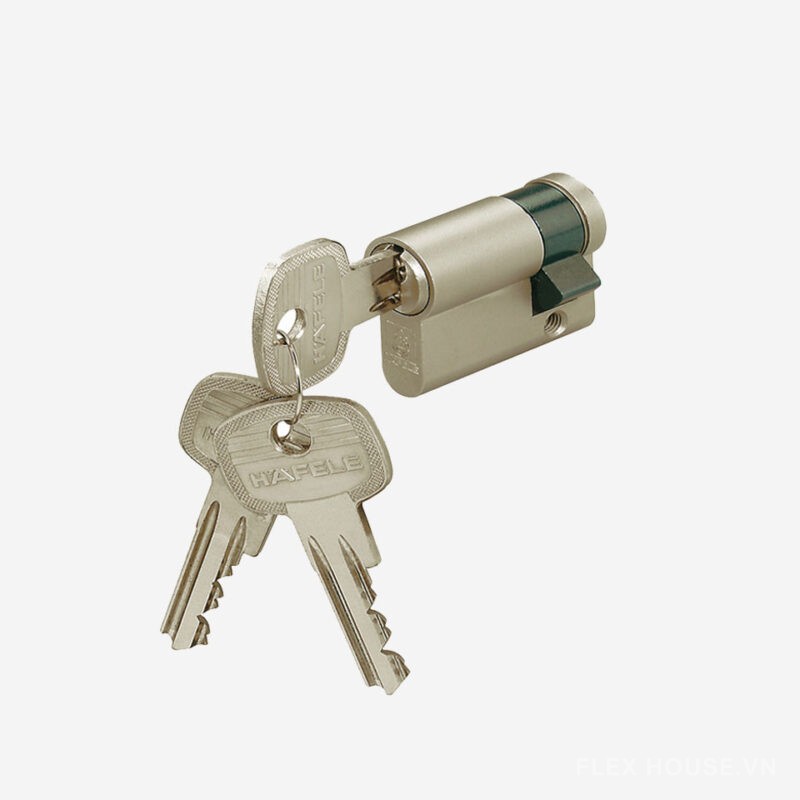 Ruột khóa 1 đầu chìa 45.5mm Hafele 916.00.603 1