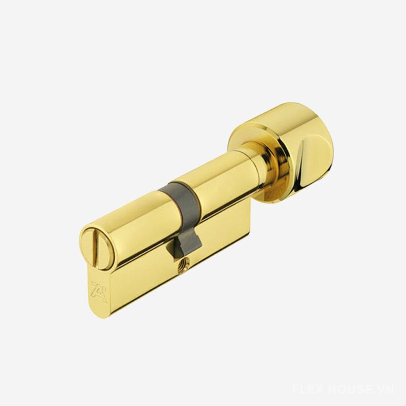 Ruột khóa đồng thau 1 đầu vặn 1 đầu chìa Hafele 916.01.063 2