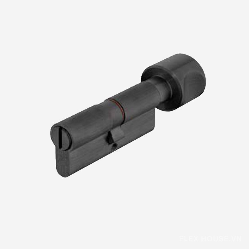 Ruột khóa đồng thau Hafele đen mờ cho cửa WC 916.64.94 1