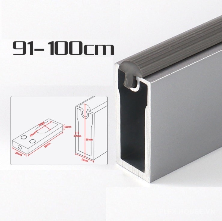 Suốt treo quần áo cố định loại dày cao cấp DL-V021.016 8