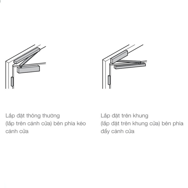 Tay đẩy hơi cùi chỏ 80Kg DCL83 Hafele 931.84.298 3
