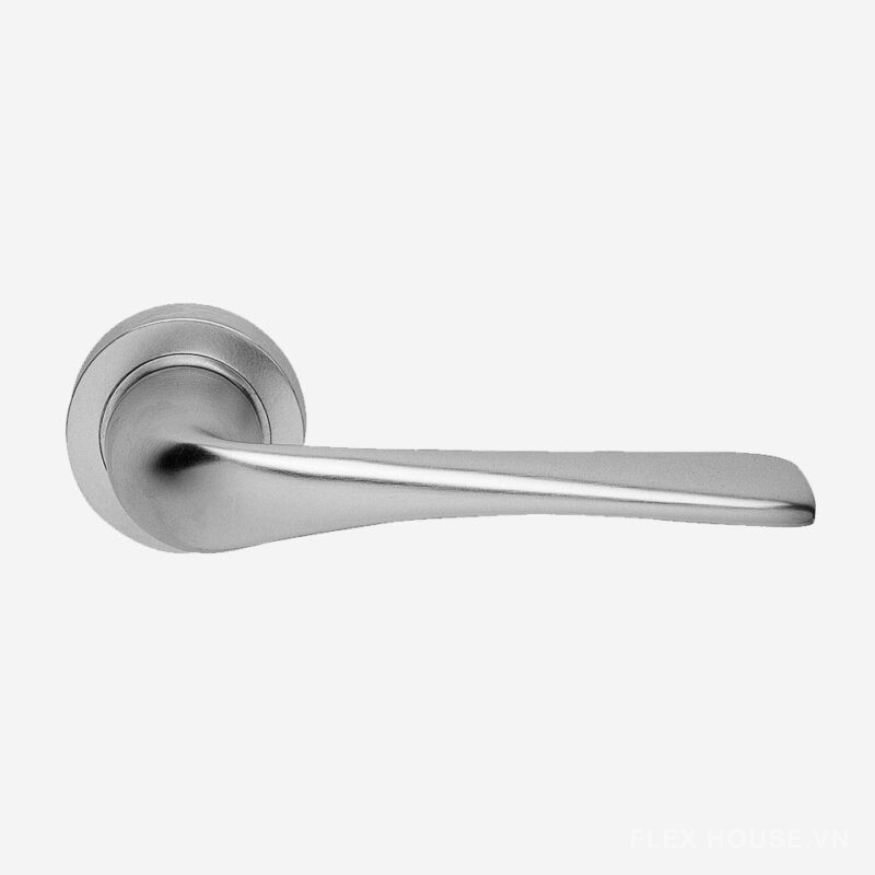 Tay nắm Hafele dòng Lemans đồng thau mạ chrome mờ 901.99.598 1