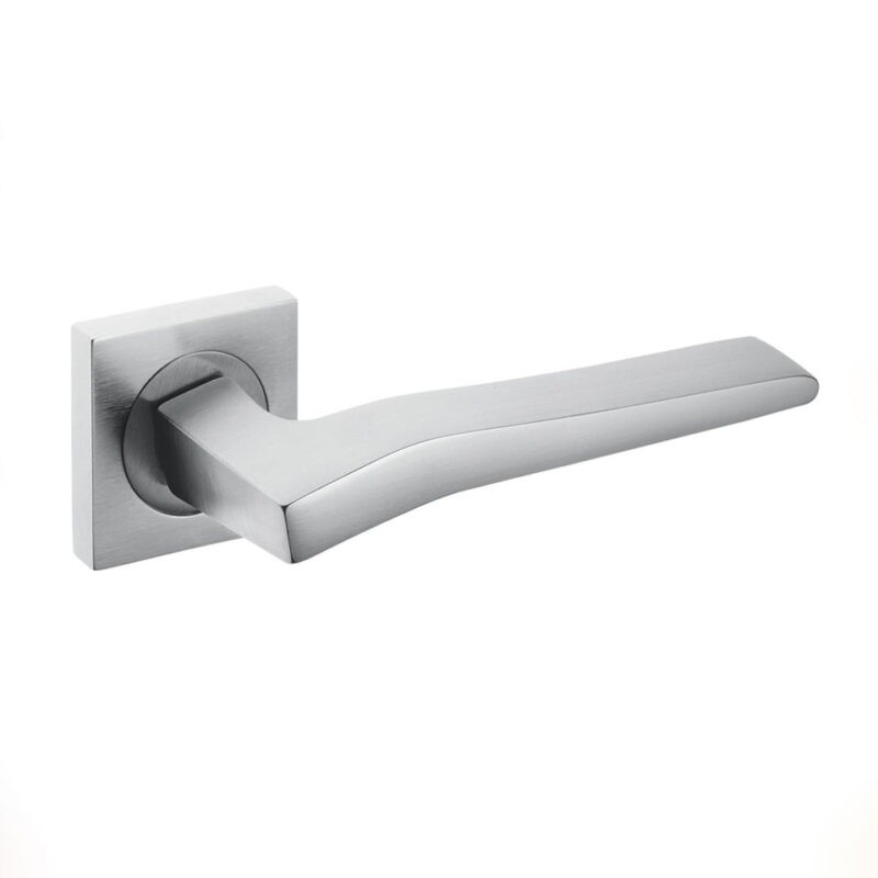 Tay nắm Hafele dòng Preso đồng thau mạ chrome mờ 901.98.810 3