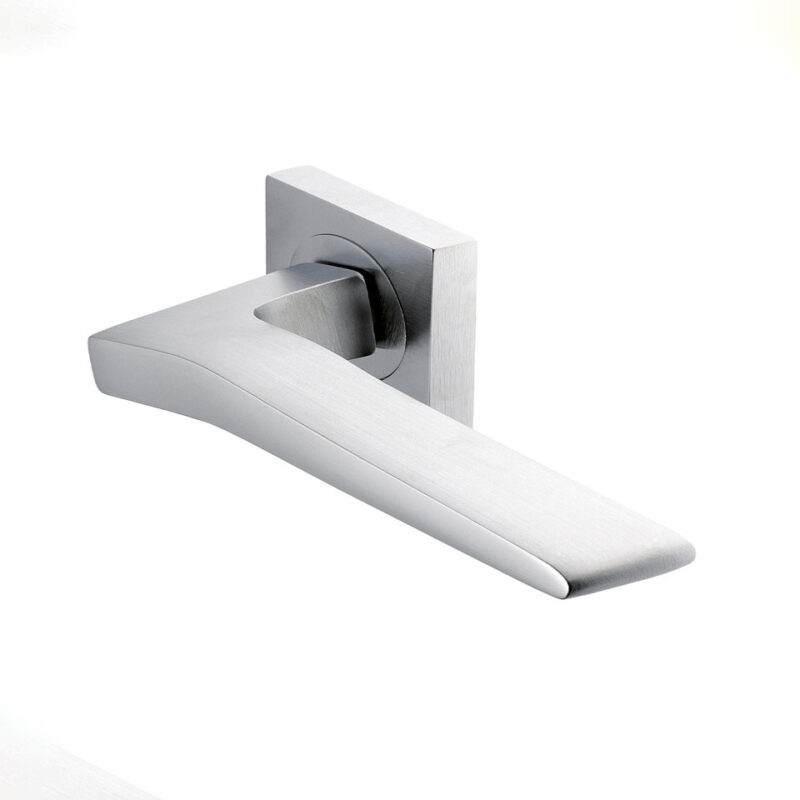 Tay nắm Hafele dòng Preso đồng thau mạ chrome mờ 901.98.810 4