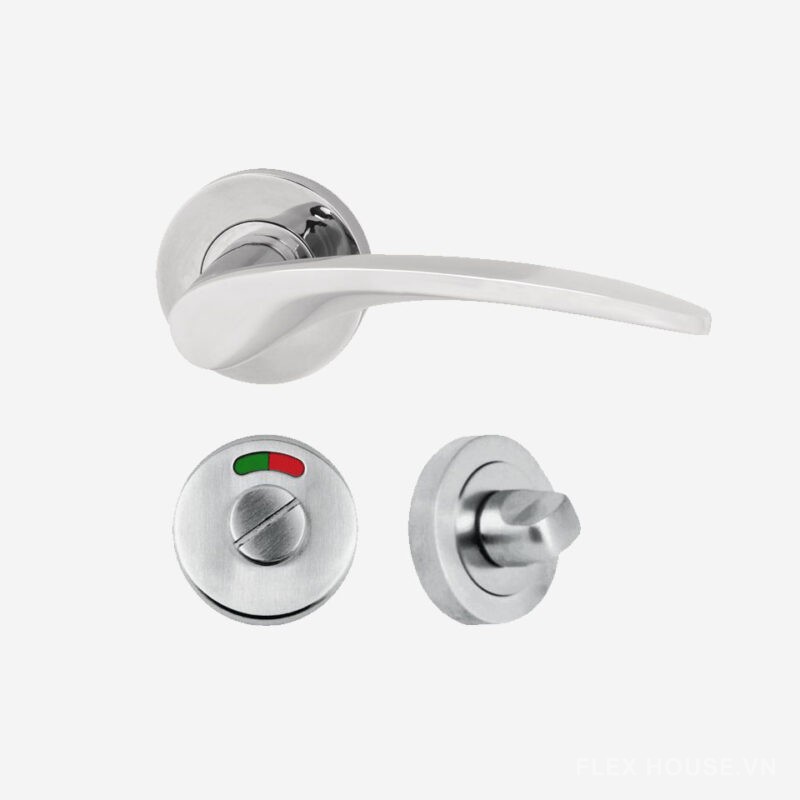 Tay nắm gạt cho cửa nhà vệ sinh 123mm Hafele 903.98.142 1