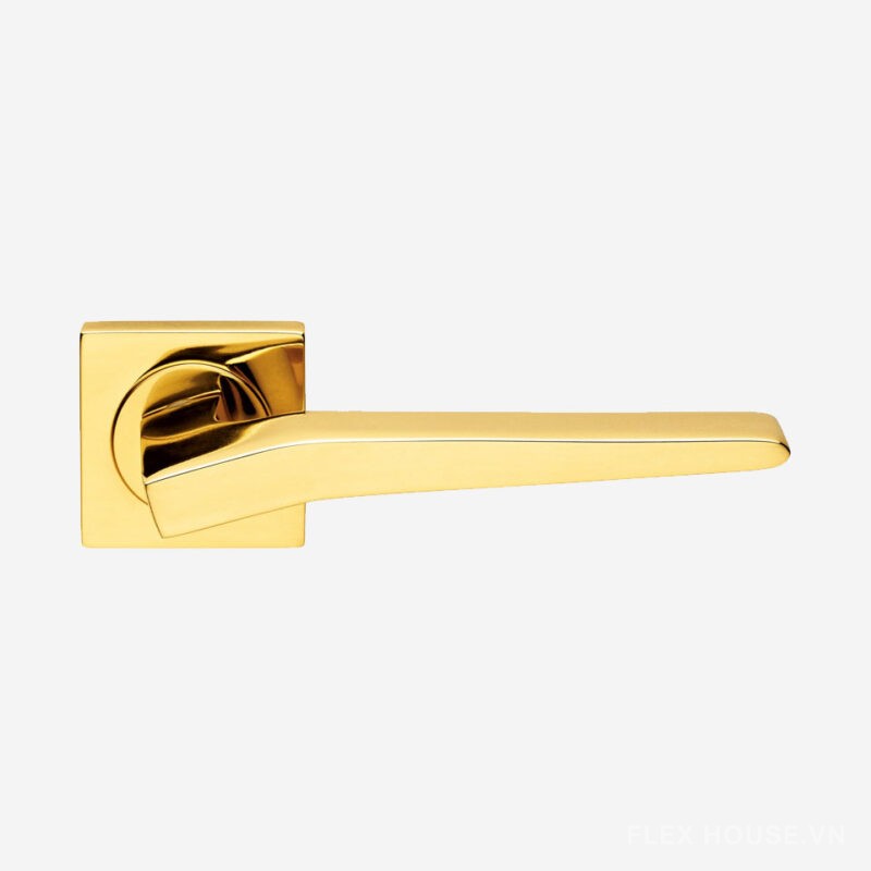 Tay nắm gạt phân thể Preso đồng bóng PVD Hafele 901.79.731 1