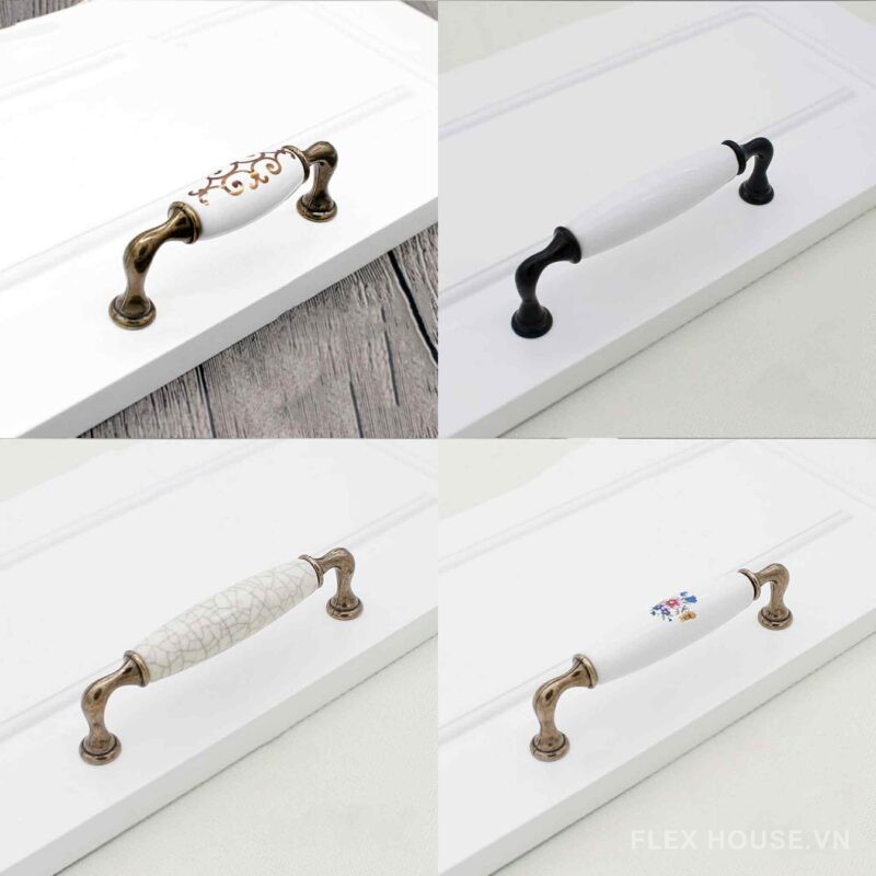 Tay nắm tủ hợp kim đa mẫu cổ điển G0733 1