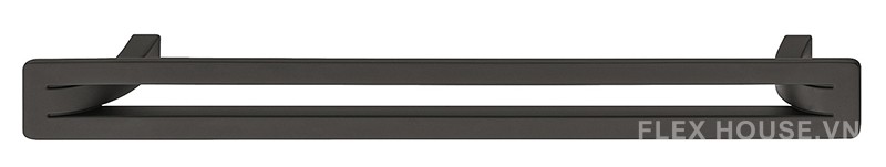 Tay nắm tủ hợp kim đen mờ H2350 Hafele 106.70.560 4