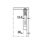 Tay nâng giữ Free flap cao cấp Hafele 372.91.41 (4)