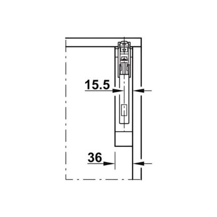 Tay nâng giữ Free flap cao cấp Hafele 372.91.41 (4)