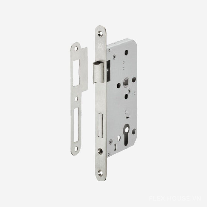 Thân khóa cửa Hafele Inox mờ 911.02.468 1