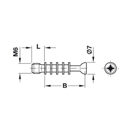 Thân ốc liên kết M200 Hafele 262.28.642 (1)