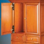 Bộ cửa trượt xoay giấu cánh dài 557mm Hafele 408.34.356