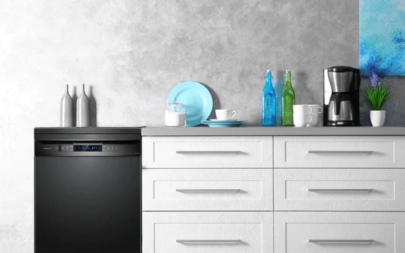 máy rửa chén độc lập cho bếp chung cư