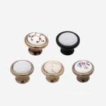 Núm tay nắm hợp kim cổ điển kiểu Mỹ G0758