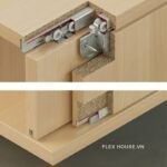 Phụ kiện cửa trượt F-line21 40C 1 cánh Hafele 402.33.025