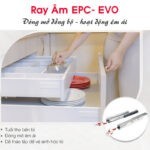 Ray âm EPC EVO nhấn mở toàn phần Hafele 433.32.17