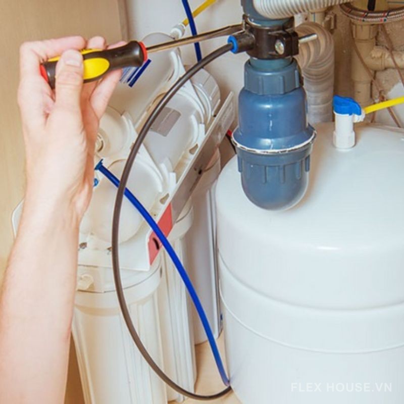 hướng dẫn cách sửa máy lọc nước không ra nước tại nhà