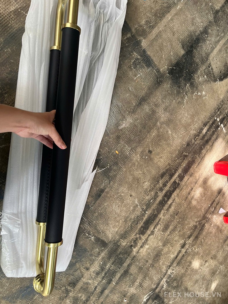 Tay nắm cửa hiện đại inox cho cửa kính cửa gỗ S-299 10