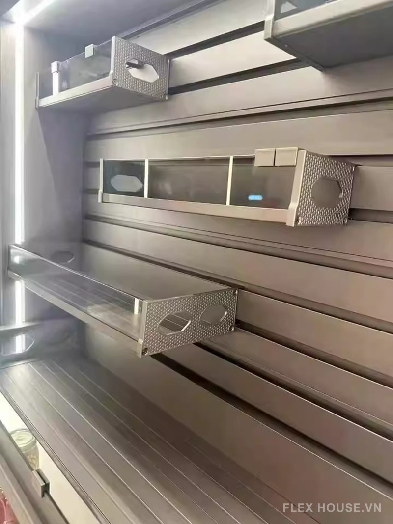 Giá bát đĩa gia vị nâng hạ điều khiển bằng giọng nói Taura CT20 21