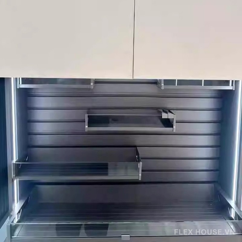 Giá bát đĩa gia vị nâng hạ điều khiển bằng giọng nói Taura CT20 19