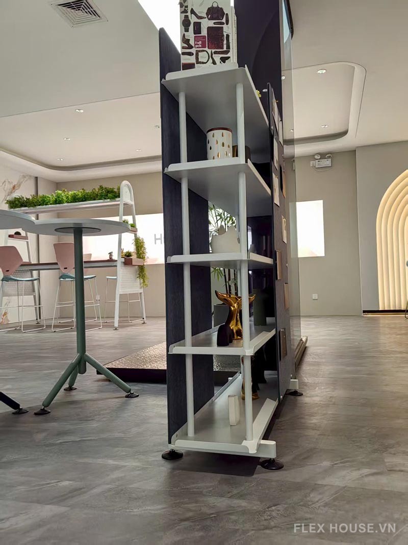 Kệ đựng đồ văn phòng kết hợp tiêu âm decor CS0301 6