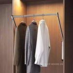 Giá treo quần áo nâng hạ điều khiển giọng nói Taura CT071