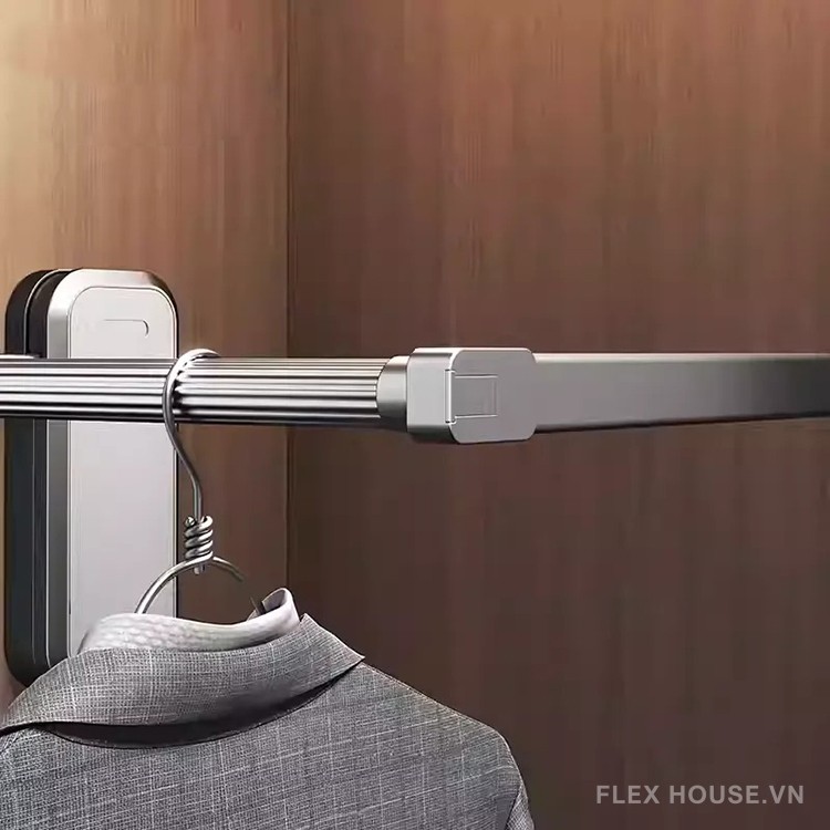 Giá treo quần áo nâng hạ điều khiển giọng nói Taura CT071 10