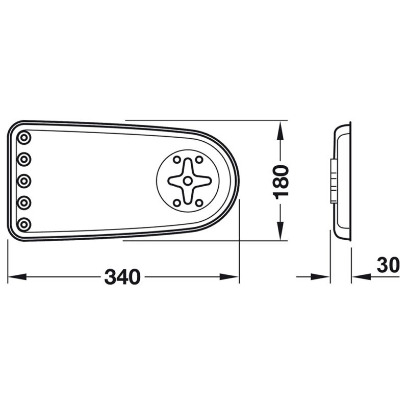 Giá treo quần áo nâng hạ tải trọng 12kg Hafele 805.21.500 3