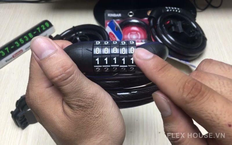 cách đổi mật khẩu ổ khóa an toàn