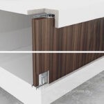 Ray trên cửa trượt dài 2500mm Hafele 401.30